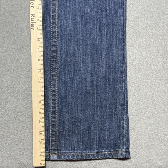 Kimes Ranch Jeans Womens 12/36 (34x36) BETTY Midrise Straight Ranch Rodeo Farm - Picture 8 of 9